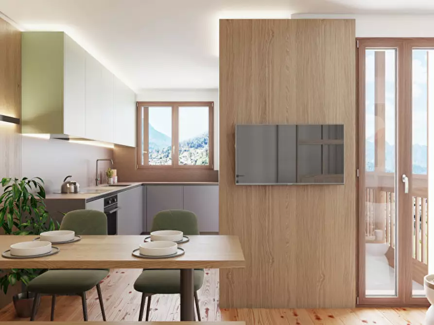 Immagine 2 di Appartamento in vendita  in via pier fortunato calvi 8 a Borca Di Cadore