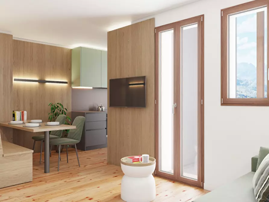 Immagine 3 di Appartamento in vendita  in via pier fortunato calvi 8 a Borca Di Cadore