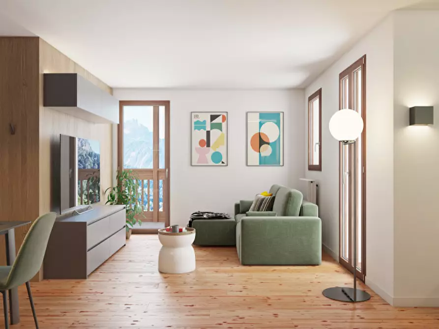 Immagine 2 di Appartamento in vendita  in via pier fortunato calvi 8 a Borca Di Cadore