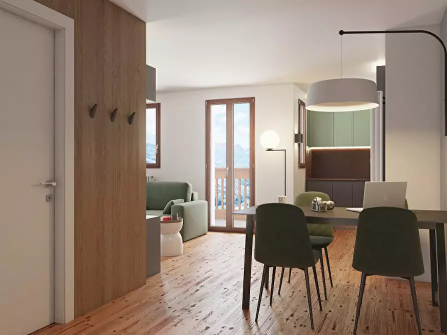 Immagine 3 di Appartamento in vendita  in via pier fortunato calvi 8 a Borca Di Cadore