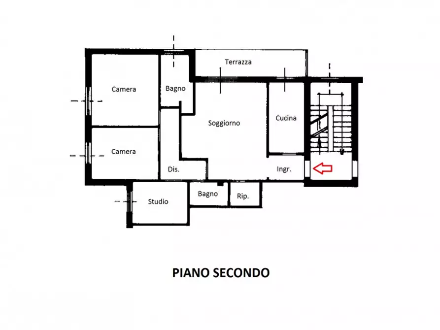 Immagine 22 di Appartamento in vendita  in Via Della Resistenza a Montepulciano