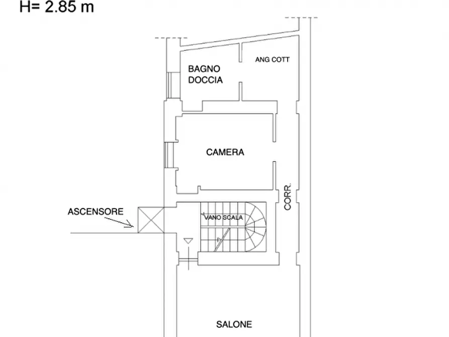 Immagine 24 di Appartamento in affitto  in Via Francesco Crispi a Roma