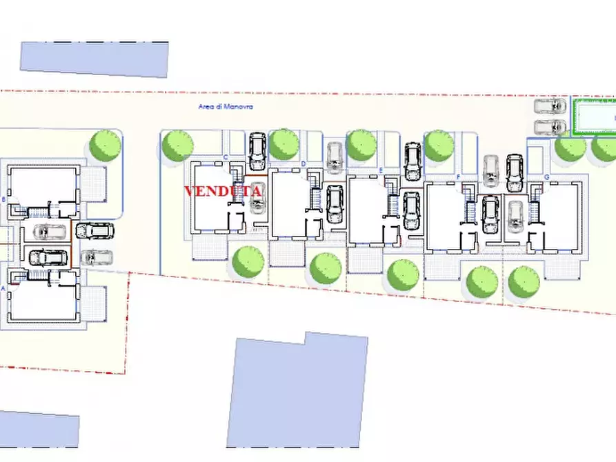 Immagine 9 di Villetta a schiera in vendita  in via rialto a Brugine