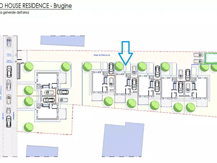 Immagine 9 di Villetta a schiera in vendita  in via rialto a Brugine
