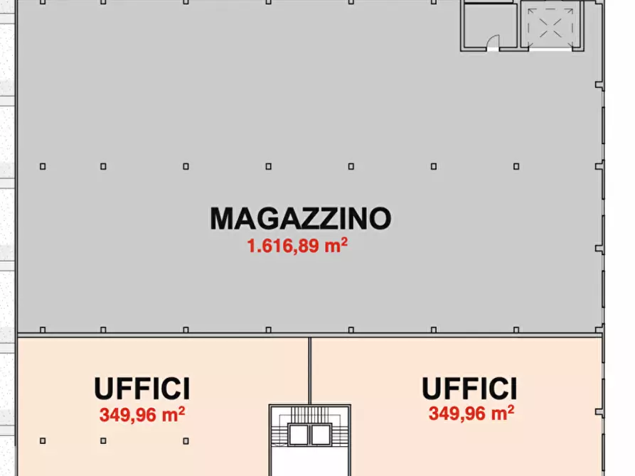 Immagine 12 di Ufficio in vendita  in via roma 1 a Camponogara