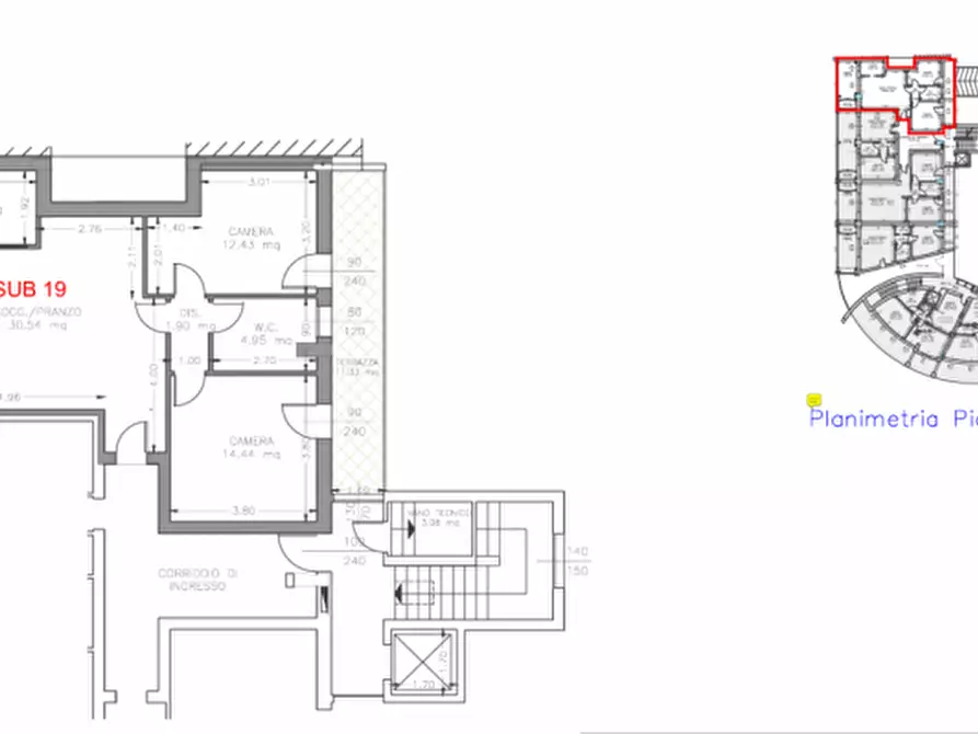 Immagine 61 di Appartamento in vendita  in Via San Simplicio a Olbia