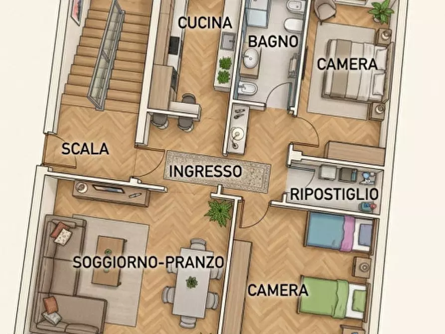 Immagine 17 di Appartamento in vendita  a Vigonovo