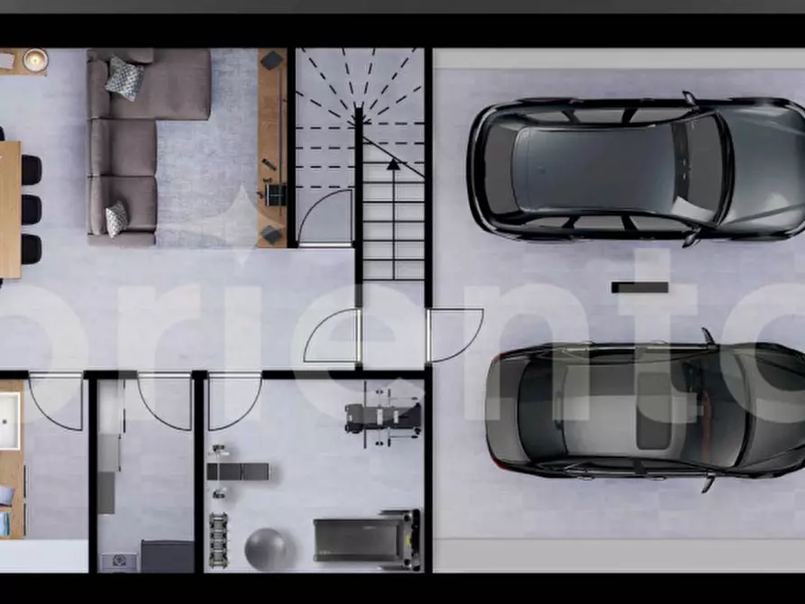 Immagine 29 di Casa bifamiliare in vendita  in via ceruti a Montichiari