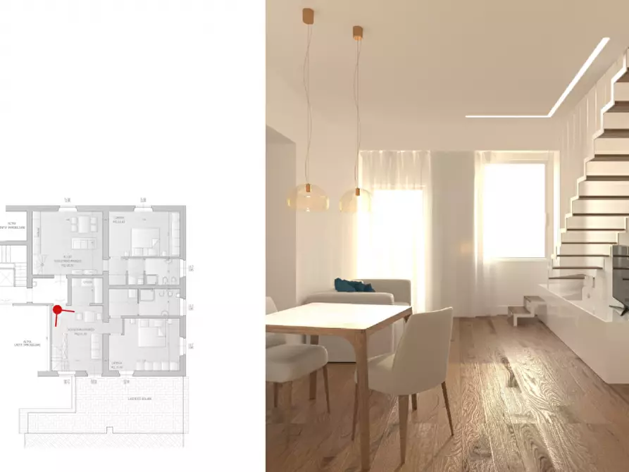 Immagine 1 di Appartamento in vendita  in Piazza Cairoli a Pontassieve