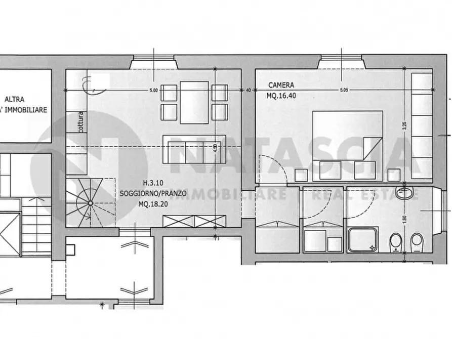 Immagine 7 di Appartamento in vendita  in Piazza Cairoli a Pontassieve