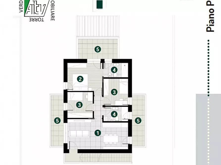 Immagine 19 di Appartamento in vendita  in Zambana Vecchia a Terre D'adige