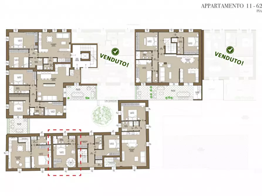 Immagine 15 di Appartamento in vendita  in Via XX Settembre, 16 a Cervia