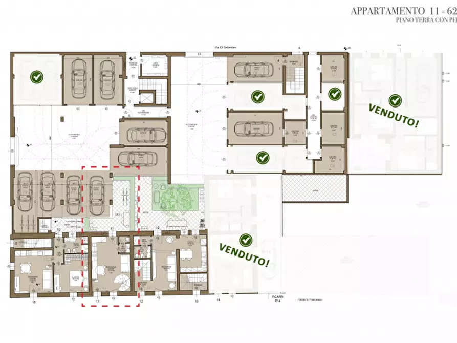 Immagine 15 di Appartamento in vendita  in Via XX Settembre, 16 a Cervia