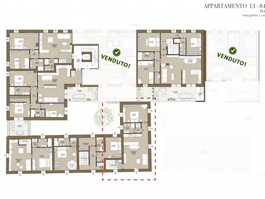 Immagine 22 di Appartamento in vendita  in Via XX Settembre, 16 a Cervia