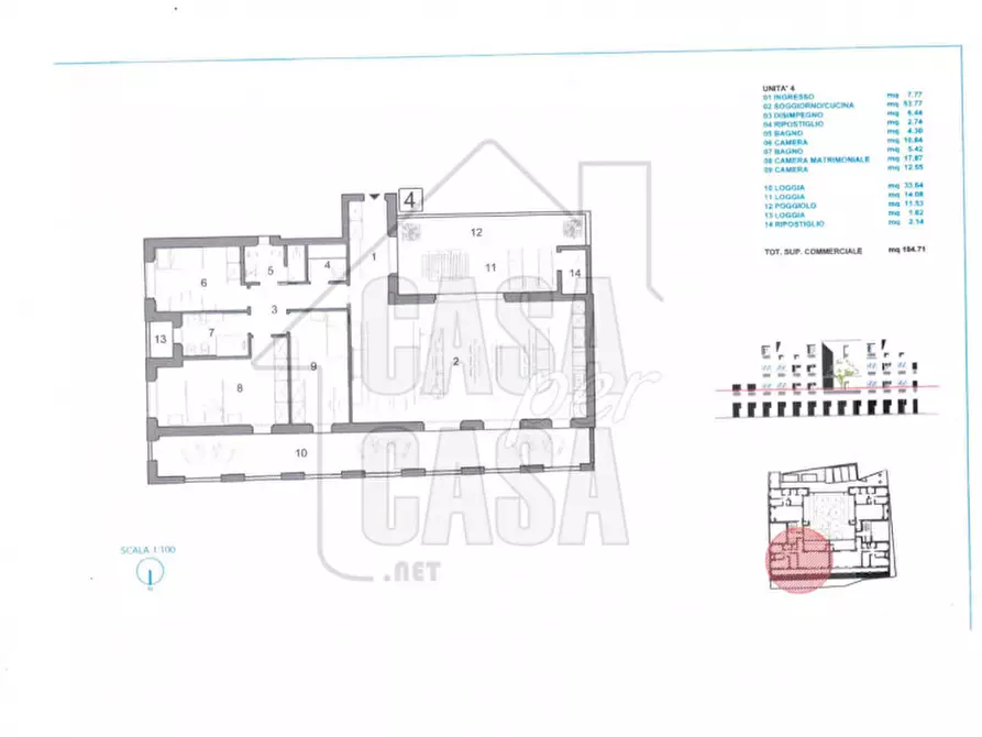 Immagine 9 di Appartamento in vendita  in Via Minzoni a Abano Terme