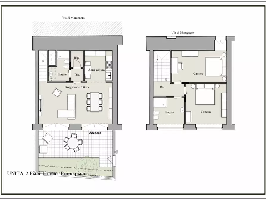 Immagine 8 di Appartamento in vendita  in via di montenero a Livorno