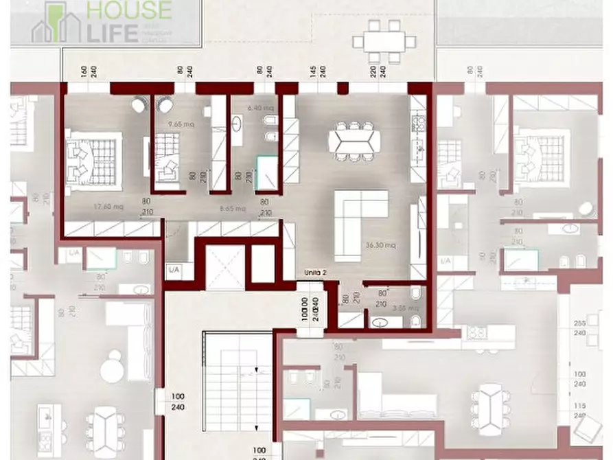 Immagine 2 di Appartamento in vendita  a Thiene