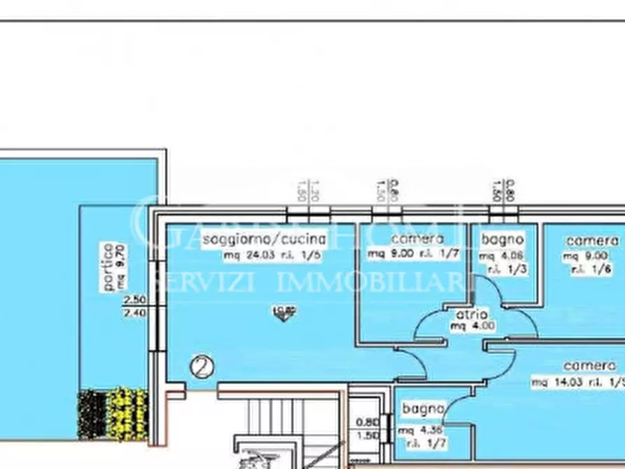 Immagine 6 di Appartamento in vendita  in Via Pisacane a Desenzano Del Garda