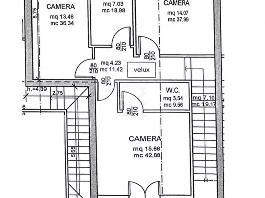 Immagine 7 di Casa quadrifamiliare in vendita  in VIA TITO LIVIO a Albignasego