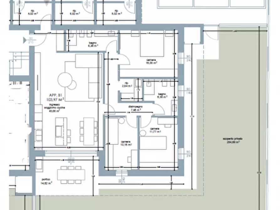 Immagine 16 di Appartamento in vendita  a Vigonza