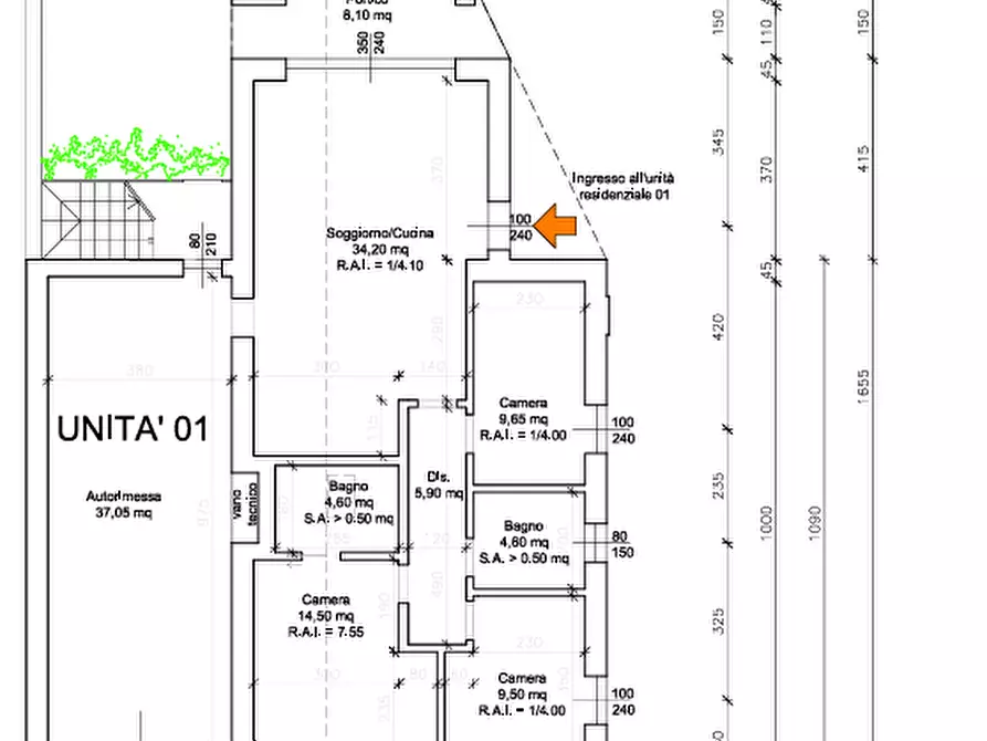 Immagine 2 di Casa bifamiliare in vendita  in Via Giuseppe Zanardelli a Muscoline