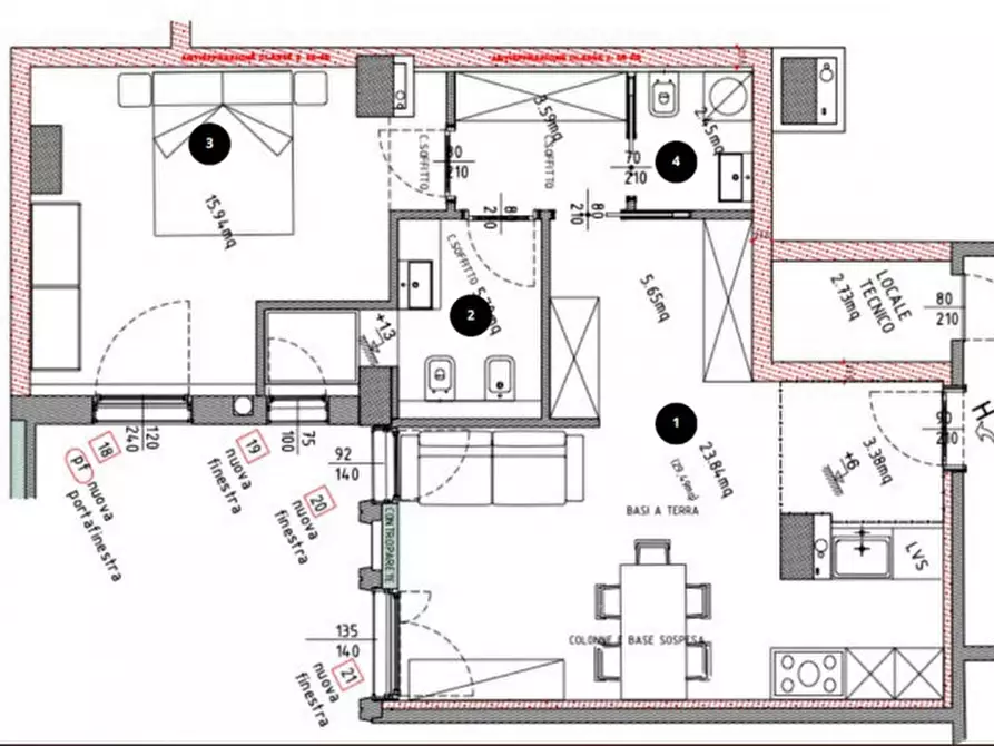 Immagine 1 di Appartamento in vendita  in Largo Europa a Padova