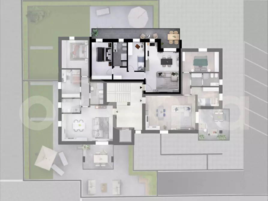 Immagine 15 di Appartamento in vendita  in via mantova 152 a Montichiari