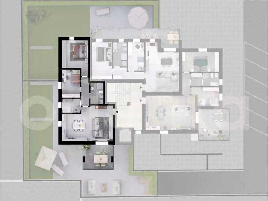 Immagine 16 di Appartamento in vendita  in via mantova 152 a Montichiari