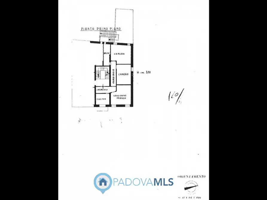 Immagine 17 di Palazzo in vendita  in Via Terme a Battaglia Terme