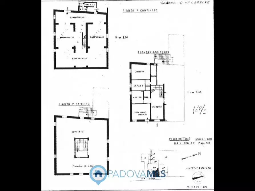 Immagine 19 di Palazzo in vendita  in Via Terme a Battaglia Terme