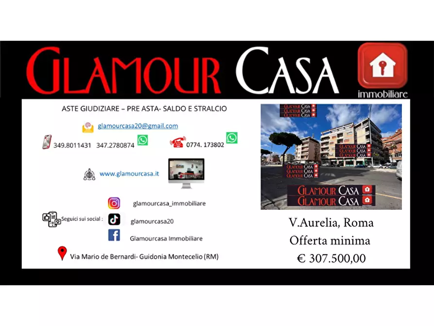 Immagine 1 di Appartamento in vendita  in Via Aurelia a Roma