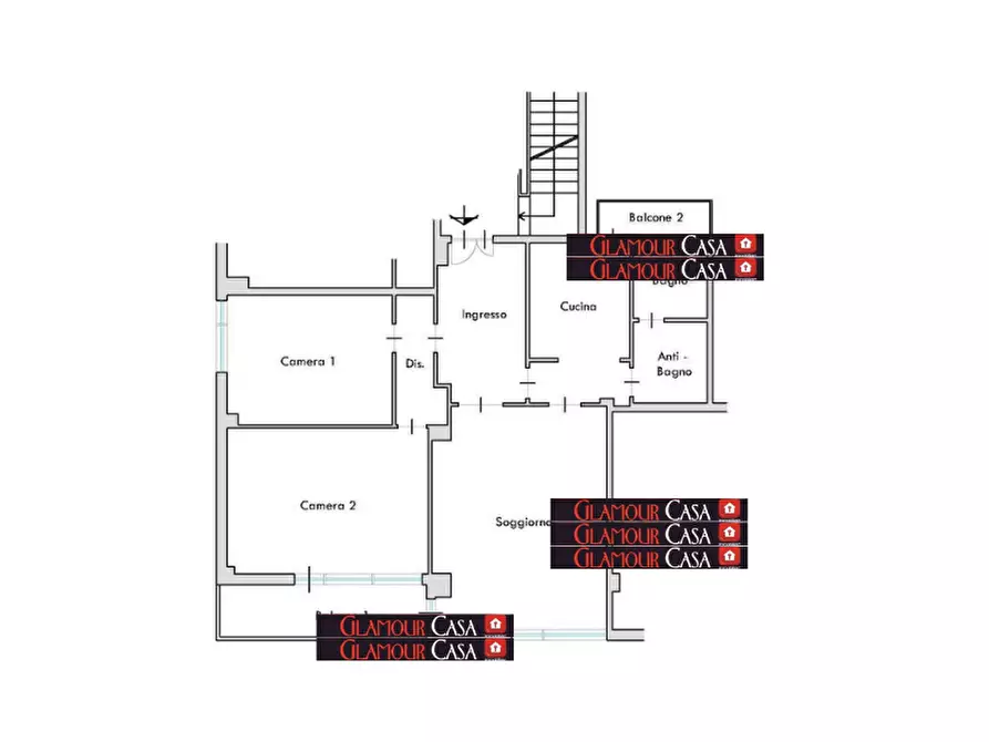 Immagine 3 di Appartamento in vendita  in Via Aurelia a Roma