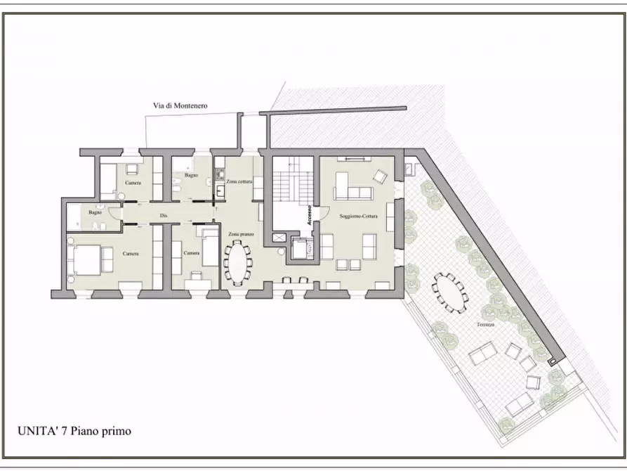 Immagine 10 di Appartamento in vendita  in VIA DI MONTENERO a Livorno