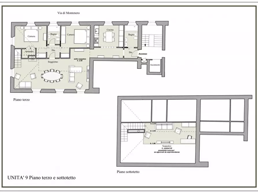 Immagine 12 di Appartamento in vendita  in VIA DI MONTENERO a Livorno