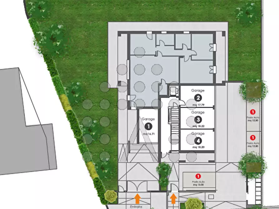 Immagine 13 di Appartamento in vendita  a Montegrotto Terme