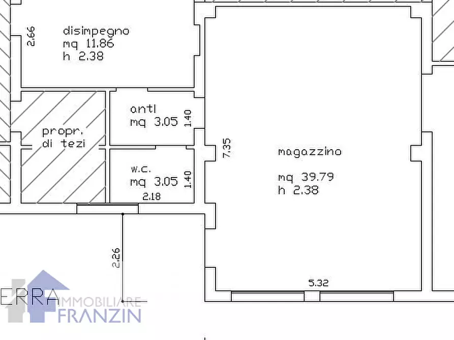 Immagine 1 di Magazzino in affitto  in VIA CA' CORNER SUD a Meolo