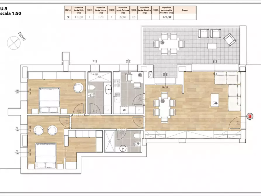 Immagine 6 di Appartamento in vendita  in Via Fratelli Bandiera a Castenaso