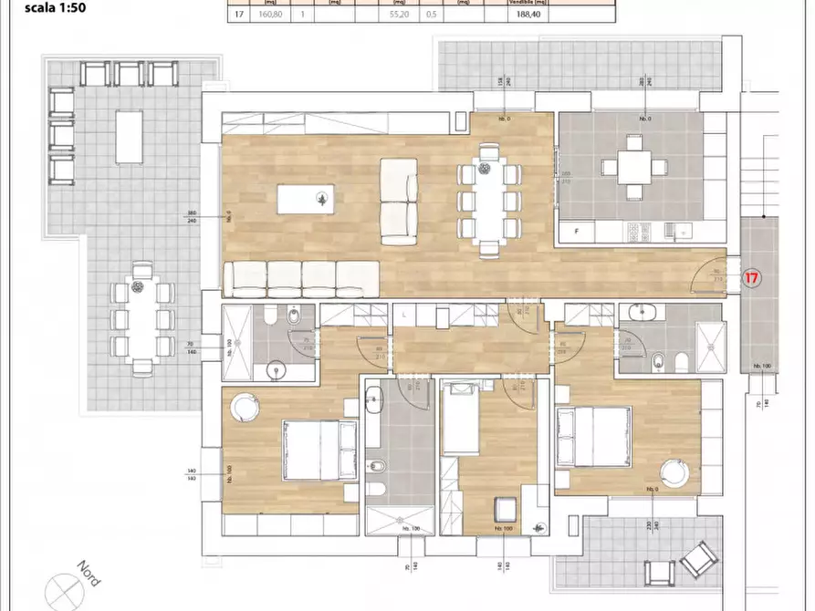 Immagine 6 di Attico in vendita  in Via Fratelli Bandiera a Castenaso