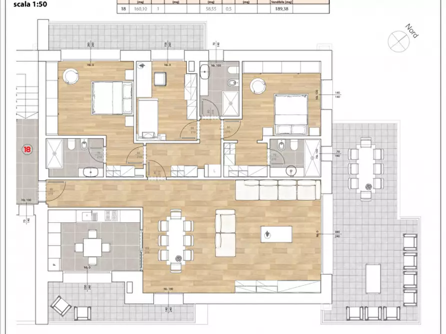 Immagine 6 di Attico in vendita  in Via Fratelli Bandiera a Castenaso