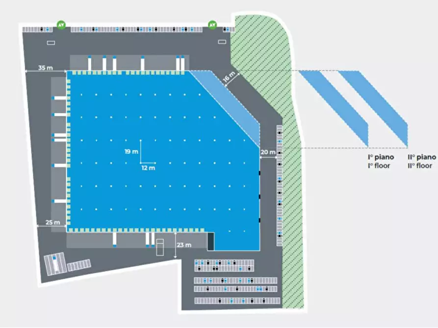 Immagine 6 di Magazzino in affitto  in VIA PO' a Monticelli D'ongina