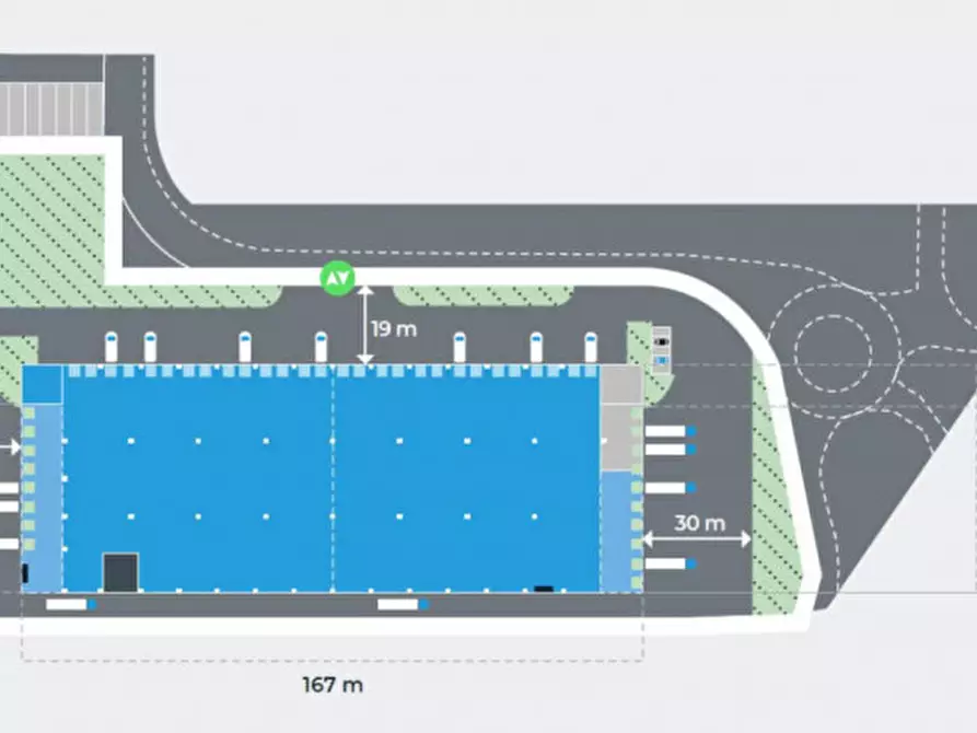 Immagine 15 di Laboratorio in affitto  in VIA EMILIA a Sordio
