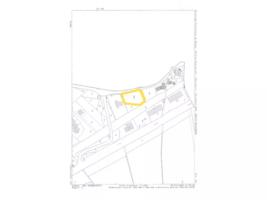 Immagine 11 di Terreno in vendita  in via madonna della motta  4 a Dormelletto