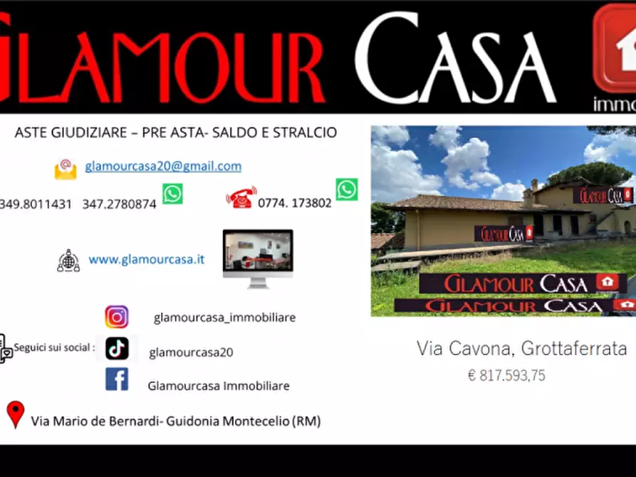 Immagine 1 di Villa in vendita  in Via della Cavona a Grottaferrata