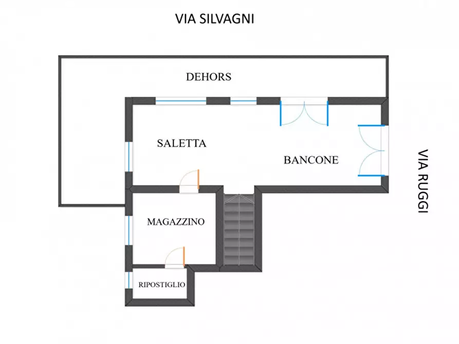 Immagine 40 di Attività commerciale in vendita  in Via Giuseppe Ruggi a Bologna