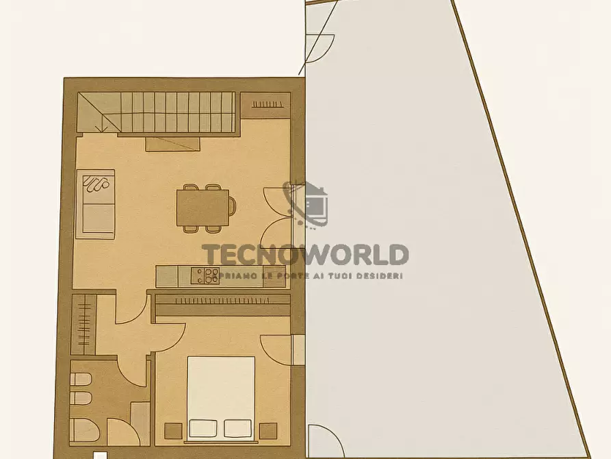 Immagine 3 di Appartamento in vendita  in Via Rigobello a San Vito Di Leguzzano