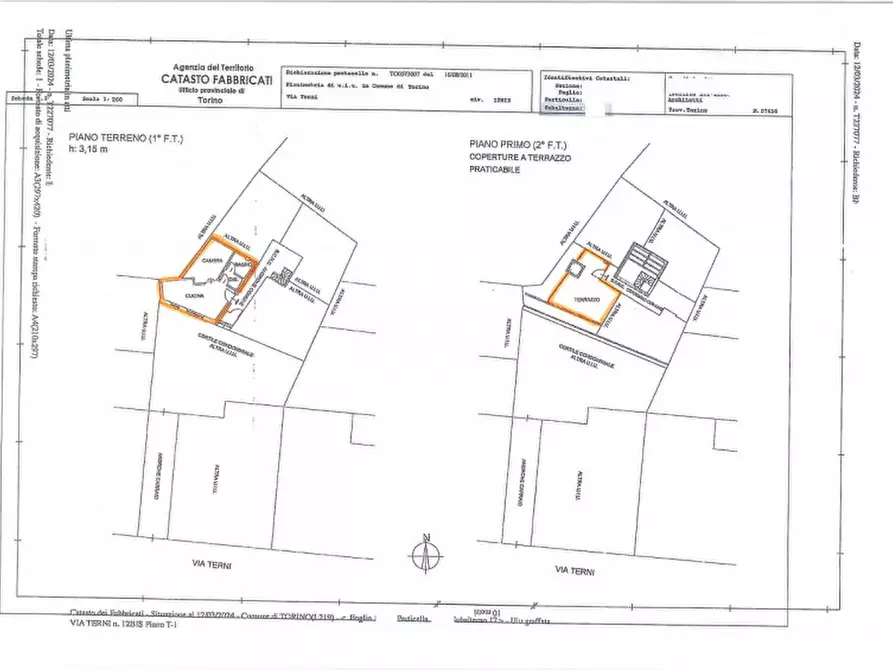 Immagine 21 di Loft/Open space in vendita  in Via Terni, 12 a Torino
