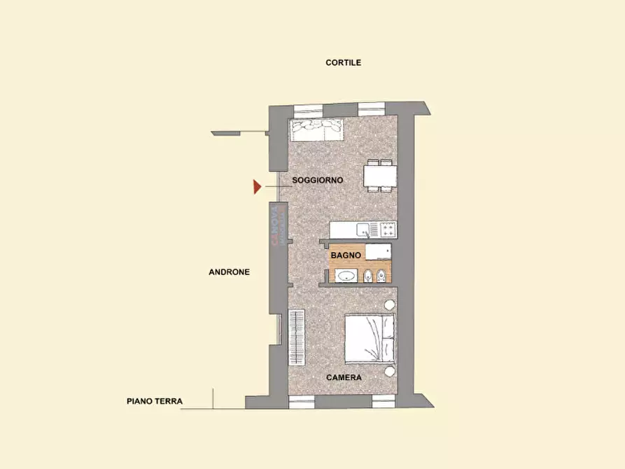 Immagine 10 di Appartamento in vendita  in Contra' San Faustino a Vicenza