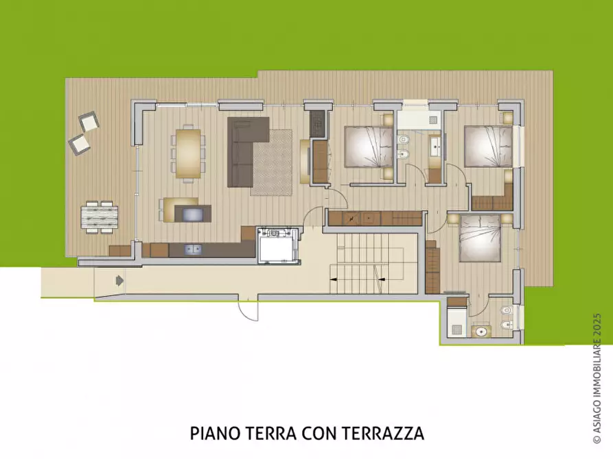 Immagine 30 di Appartamento in vendita  in Via Lotta, 23 a Asiago