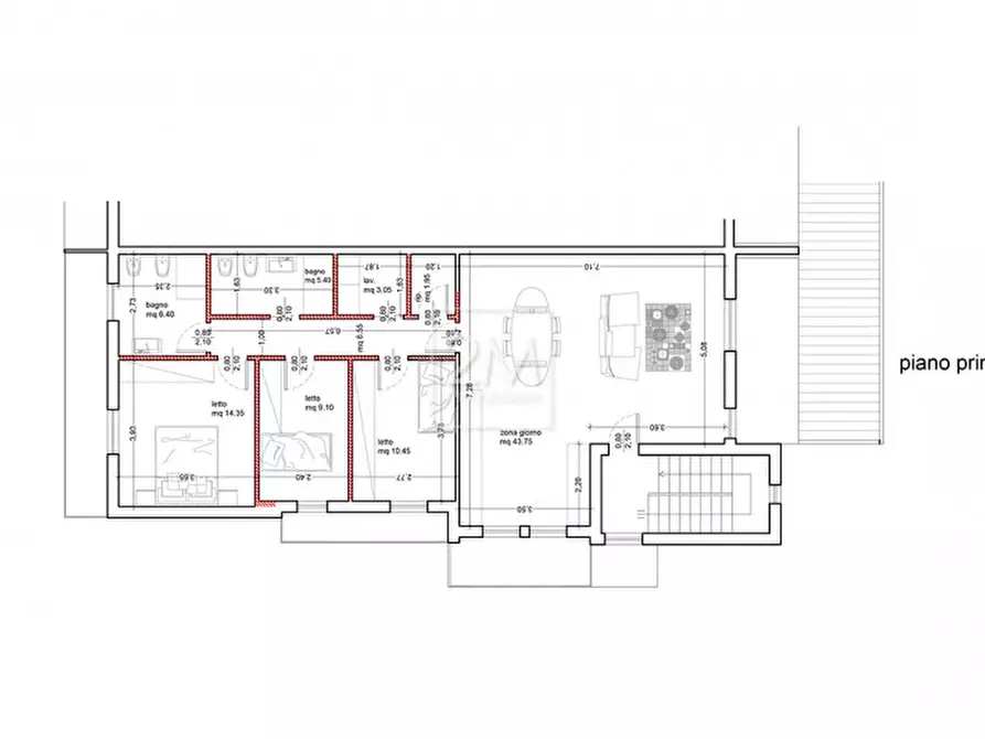Immagine 32 di Appartamento in vendita  in Via Dante Alighieri a Villafranca Di Verona