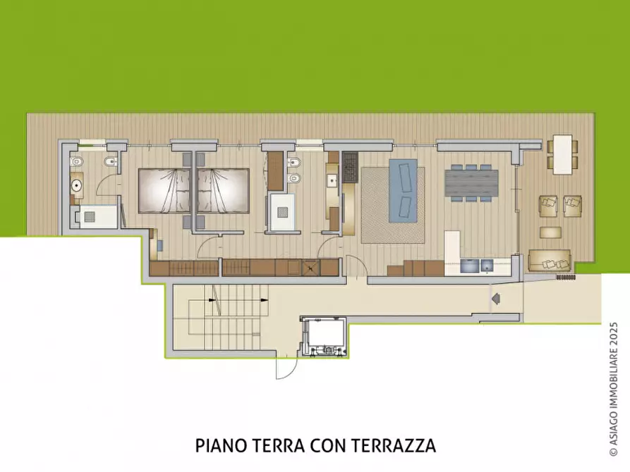 Immagine 33 di Appartamento in vendita  in Via Lotta, 23 a Asiago